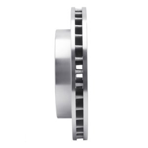 Cadillac Escalade Brake Rotor (1) - Front Right - R1 Concepts - Drilled & Slotted - Silver - `88-`00